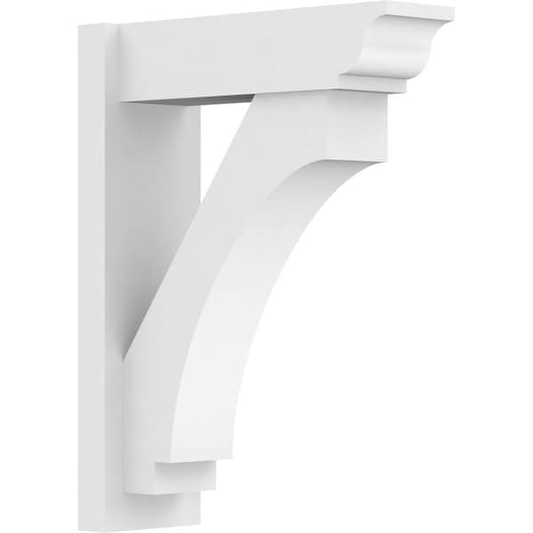 Ekena Millwork Imperial Architectural Grade PVC Outlooker with Traditional Ends, 7"W X 20"D X 26"H OUTP07X20X26IMP01 - main